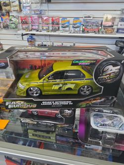 Fast & Furious Brian's Mitsubishi Lancer Evolution VII Die-Cast