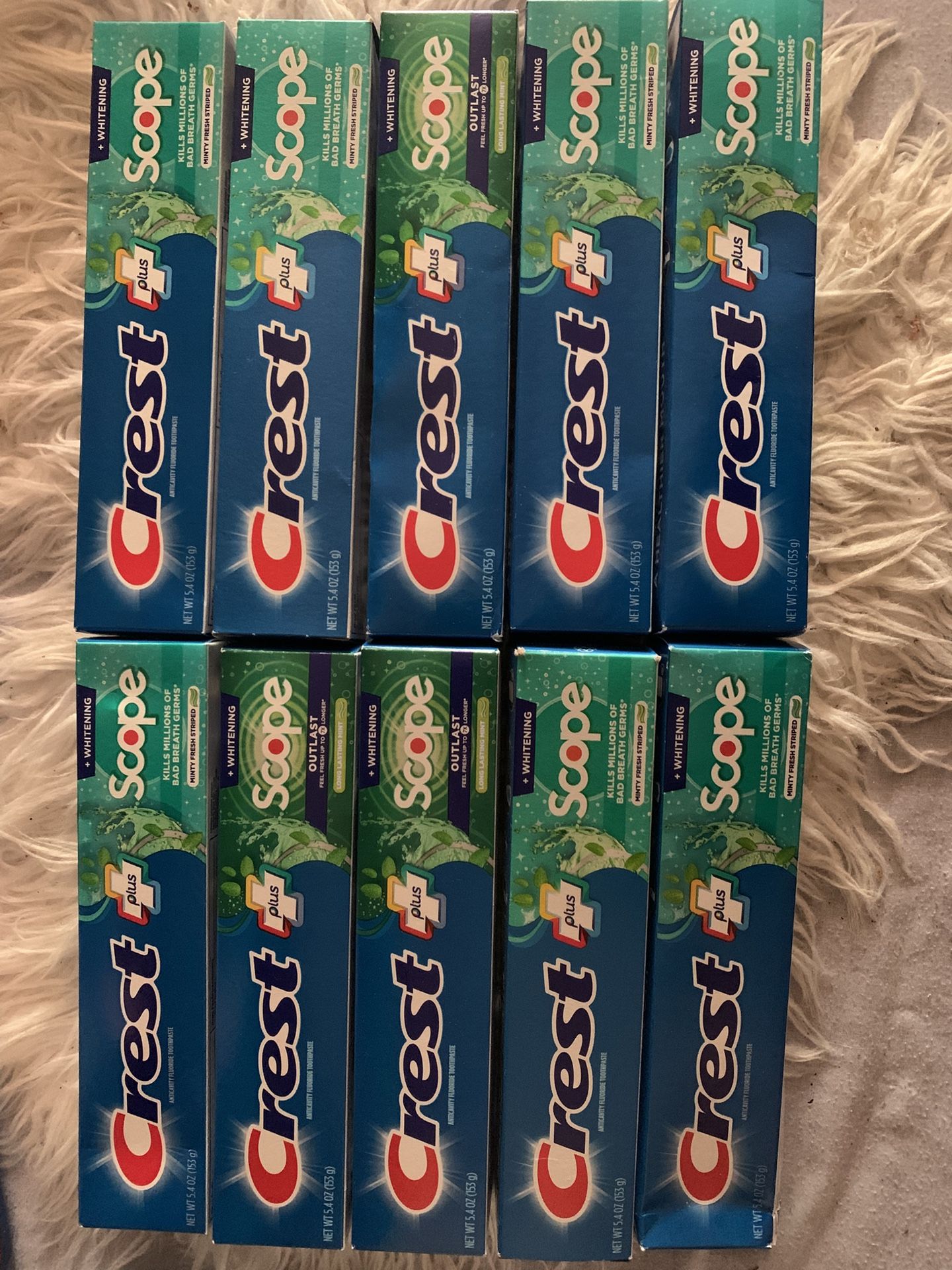 10/$20 Crest Toothpaste