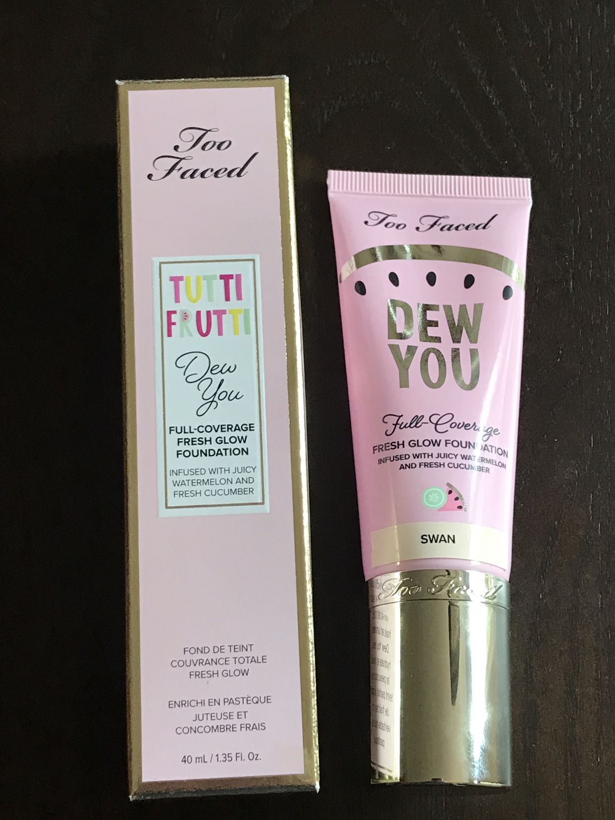 Too Faced Dew You Full Coverage Fresh Glow Foundation