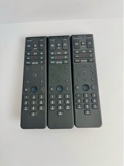 Lot of 3 Xfinity XR15 Voice Remote Controls Slim Design Comcast