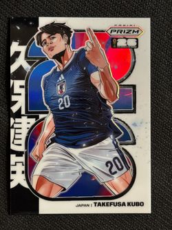 2026 prizm manga japan kubo soccer World Cup