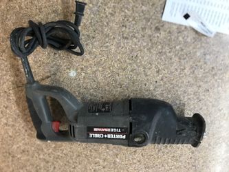 Porter cable reciprocating saw sawzall
