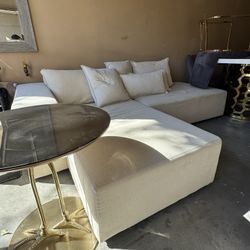 Sectional & Side Table