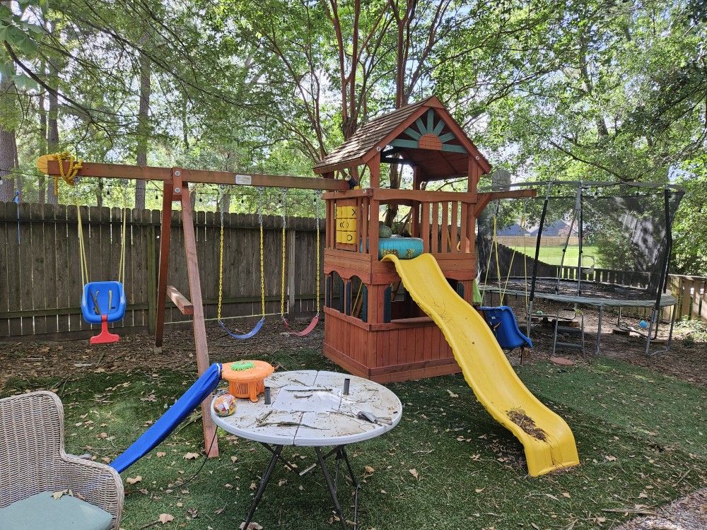 Tree Frog Outdoor Playset