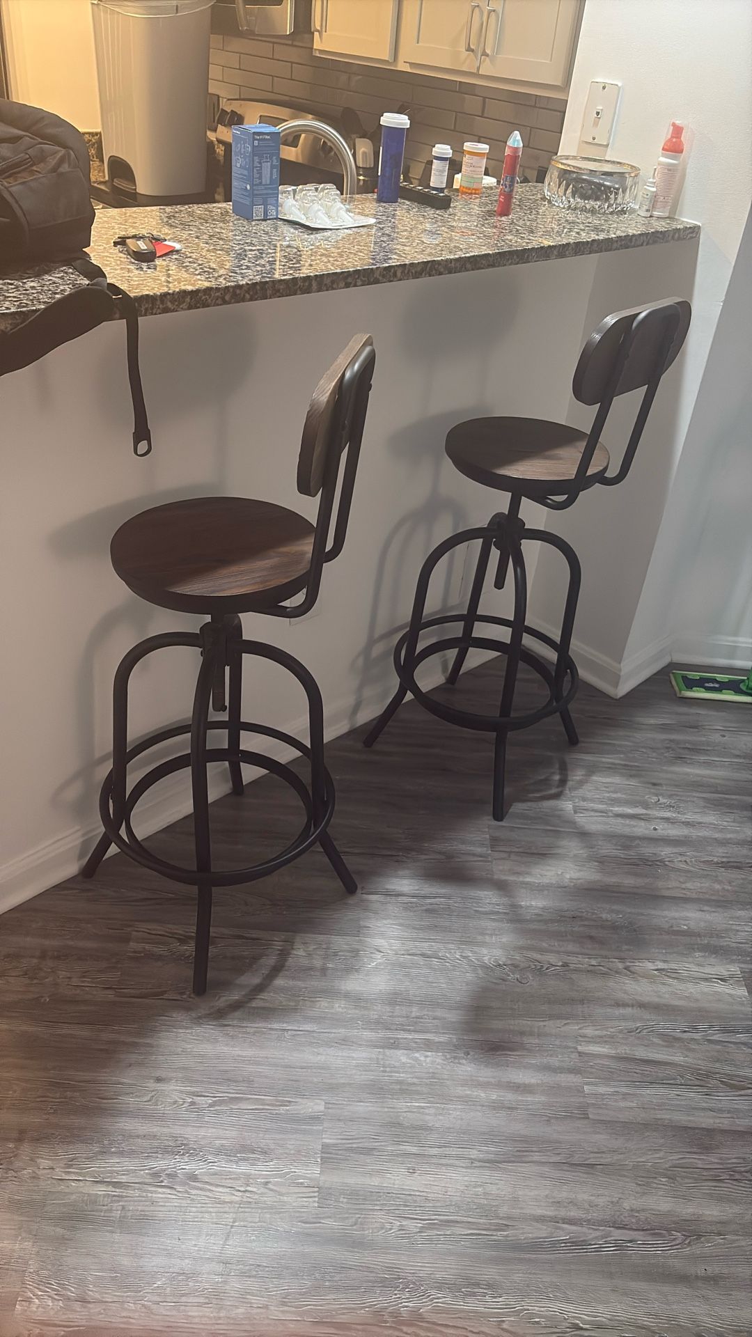Adjustable Bar Stools