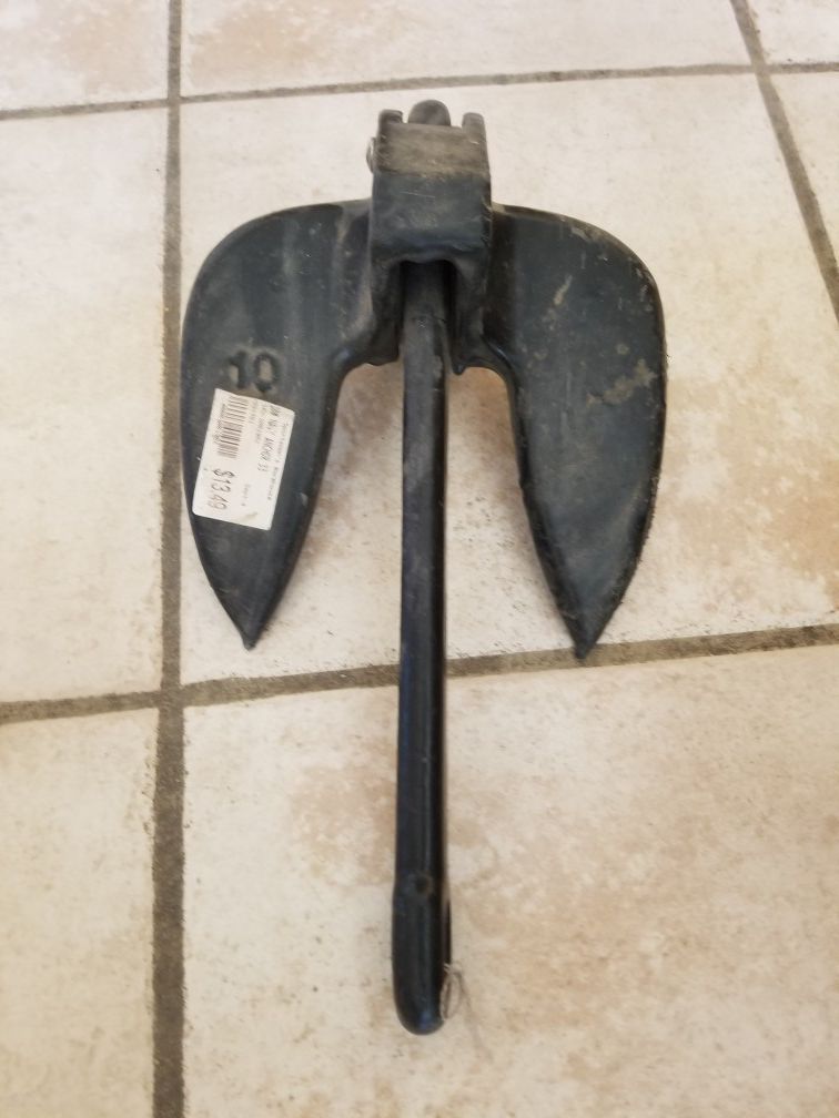 Boat anchor - Brand New unused - 10 pound
