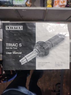 Leister hot air tool TRIAC -S