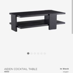Like New Arteriors Home Aiden Cocktail Table