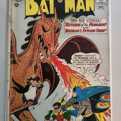 Batman #155, 1963, 1st Apperance Of The Penguin In The Silver Age 