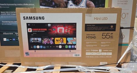 55M70H 55” Samsung smart 4k mini led tv