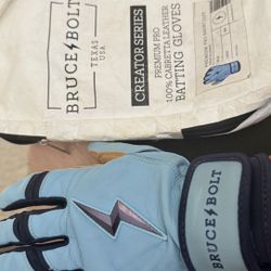 Bruce Bolt batting Gloves