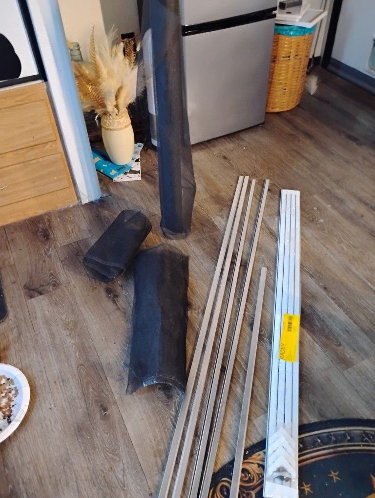 Re Screen Kits Heavy Duty Dark UV Resistant Screen, Spline, Tools, Frames, Corners