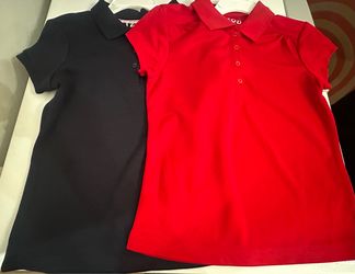 Girls Uniform Shirts Size 6/6X