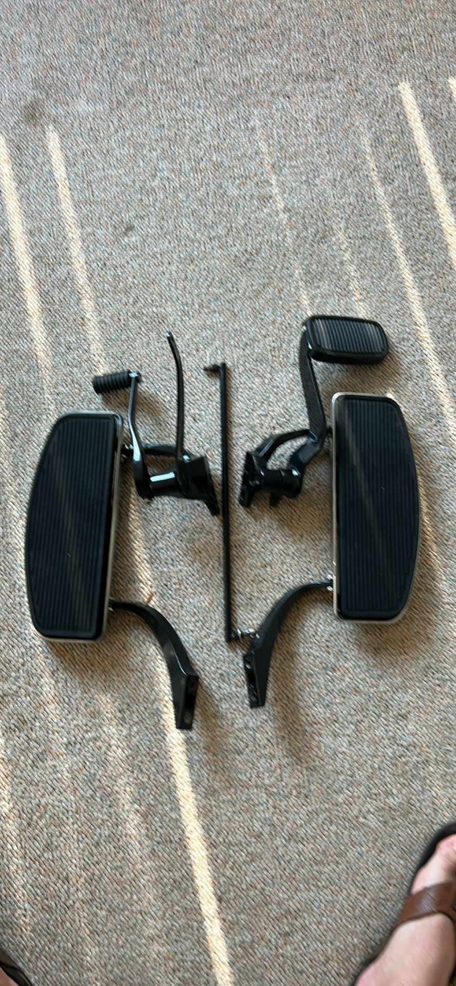 2010 Harley Street Bob Floor Boards And Forward Controls