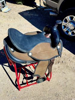 Black Abetta 20501 classic Size 16 Saddle 
