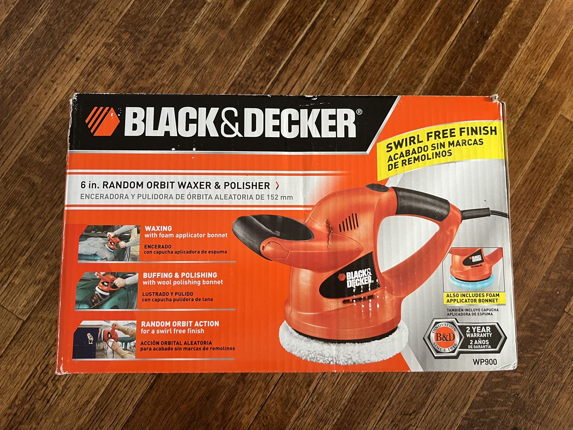 Black & Decker Random Orbit Waxer & Polisher