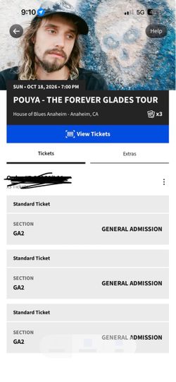 Pouya tickets