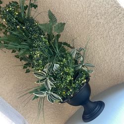 Fake Tree Scrub With Lights