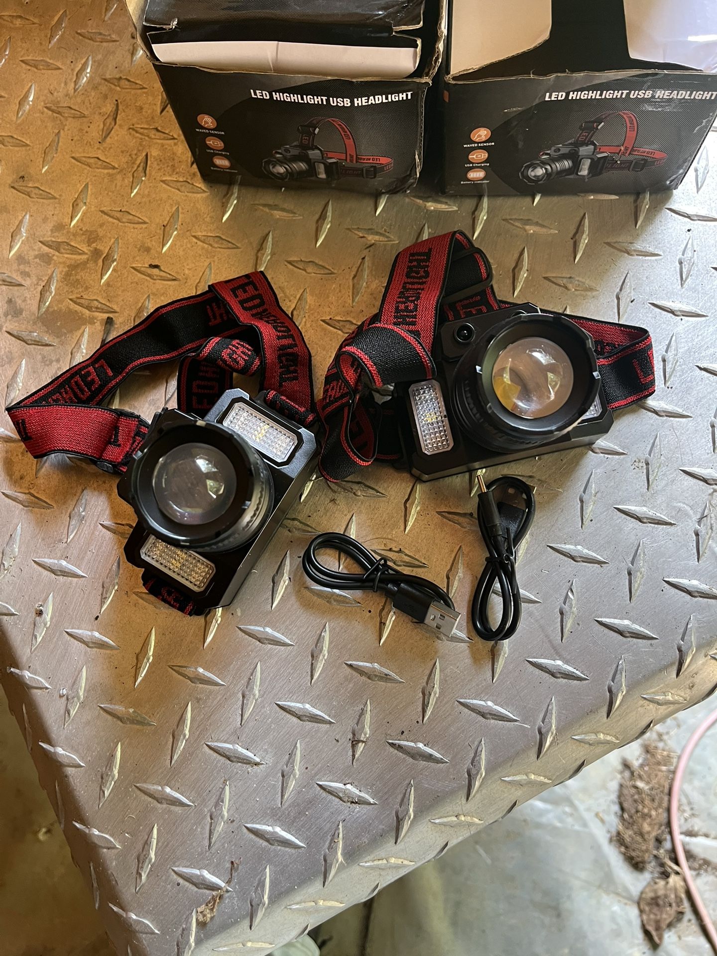 LED headlight Usb Headlight