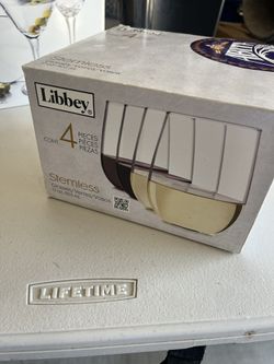 Stemless Wine Glasses (set of 4)