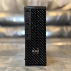 Compact Dell Precision 3240 Core i7 10th gen 16GB RAM 512GB SSD Windows 11 desktop computer