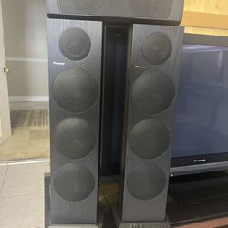 Pioneer Andrew Jones Floor Standing Speakers + Infinity Center Channel (3-Piece Home Theater Set)