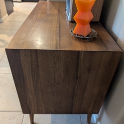 West elm media console cabinet