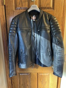 First Manufacturing Leather Motorcycle Jacket