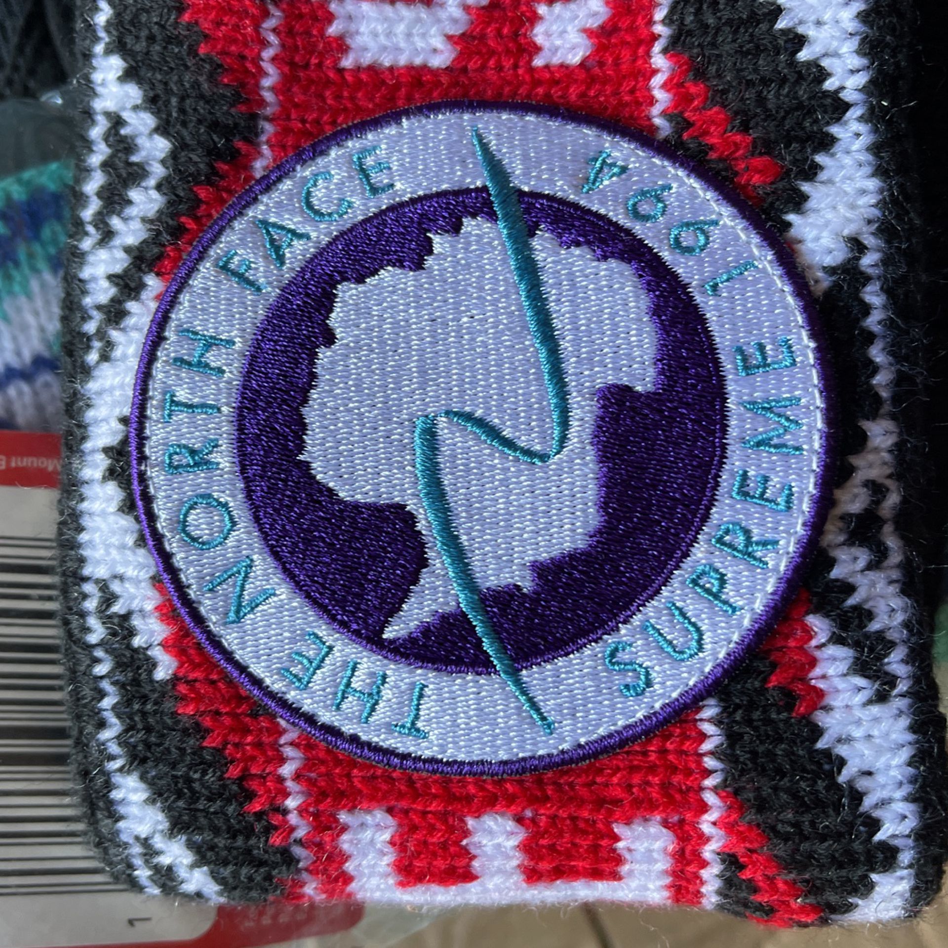 Supreme x The North Face - Trans Antarctica Logo Knit Headband Ss17