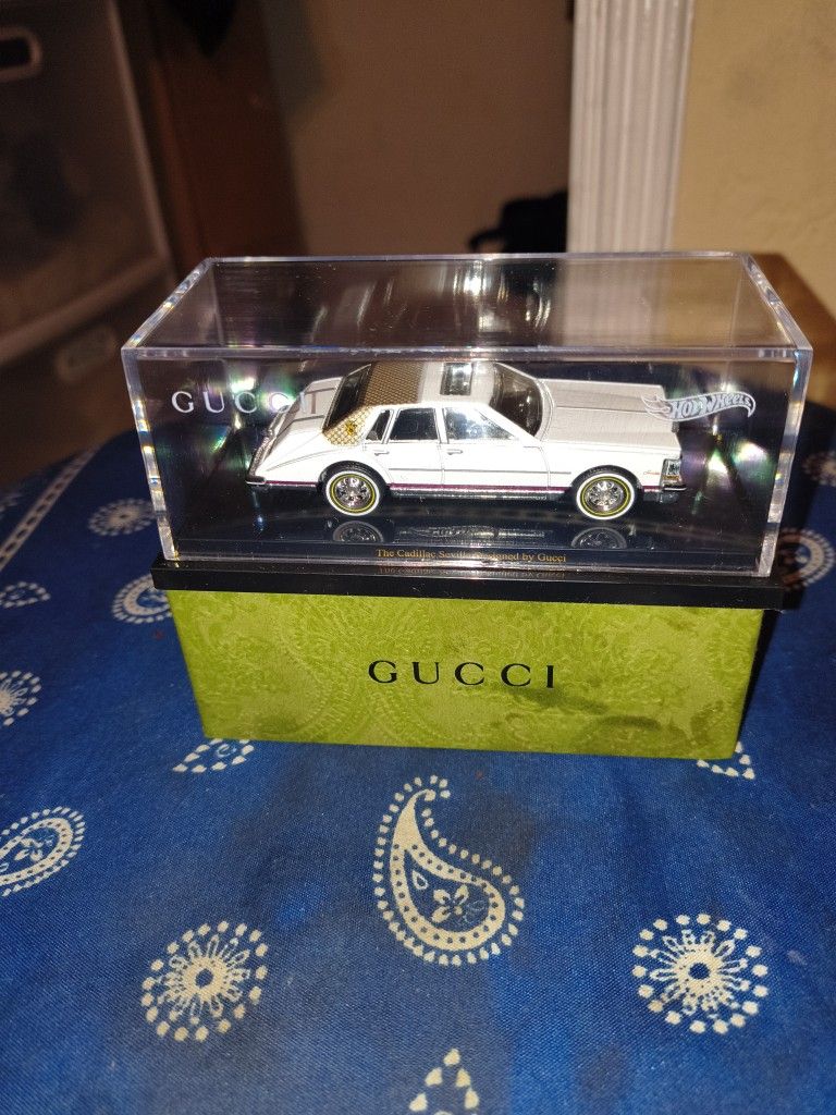 You're Betting On The Gucci Hot Wheel Limited Edition 65 A 5000 Cadillac Seville 300 Bucks
