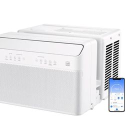 White 8K BTU Windows Air Conditioner  