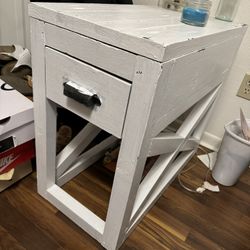 White Nightstand 
