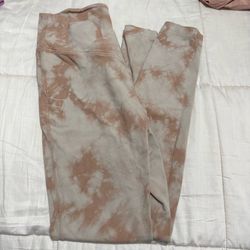 Victoria’s Secret PINK Tie-Dye V-Crossover Leggings – Size M