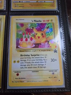 Pikachu promo celebrations