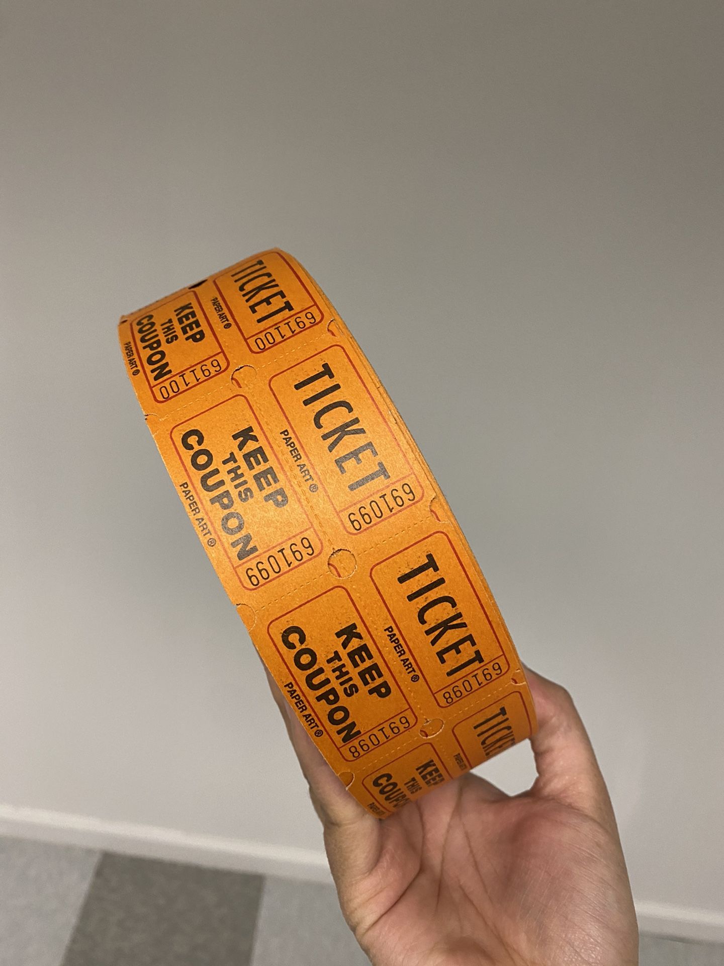 Ticket Roll