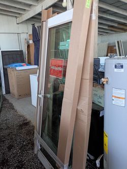 For sale 32 inch glass doors