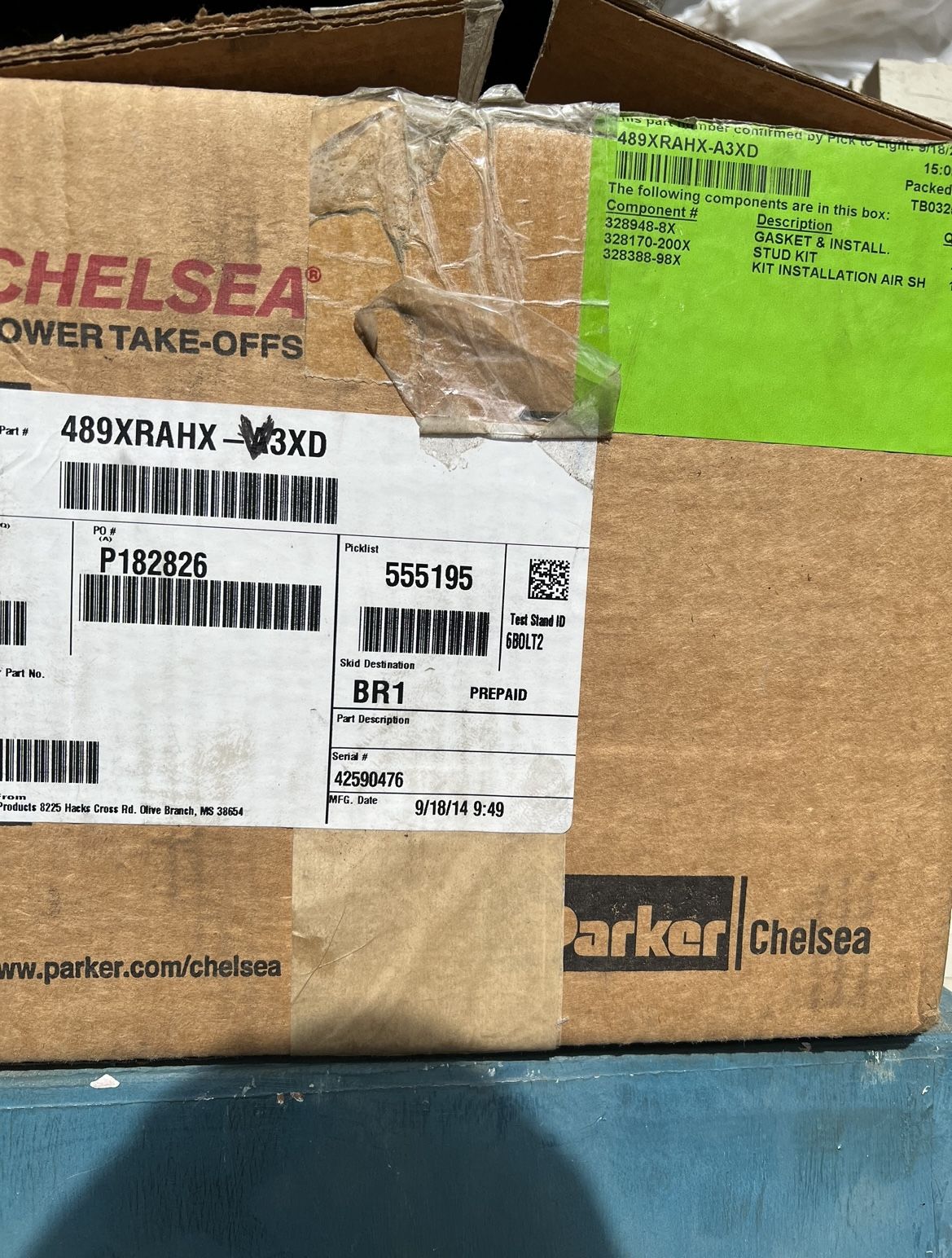 Chelsea Power Takeoff 489XRAHX-A3XD