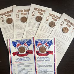 Lincoln-Kennedy And Bicentennial Penny 1975