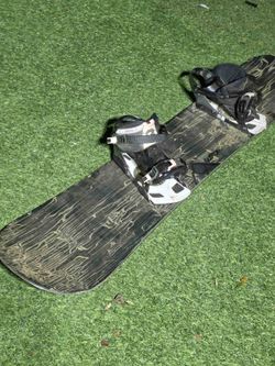 Vintage Burton Custom X Snowboard (with Burton Bindings)