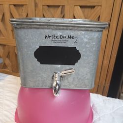Galvanized Steel Drink Dispenser 