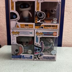 Funko Pops (4 Total)