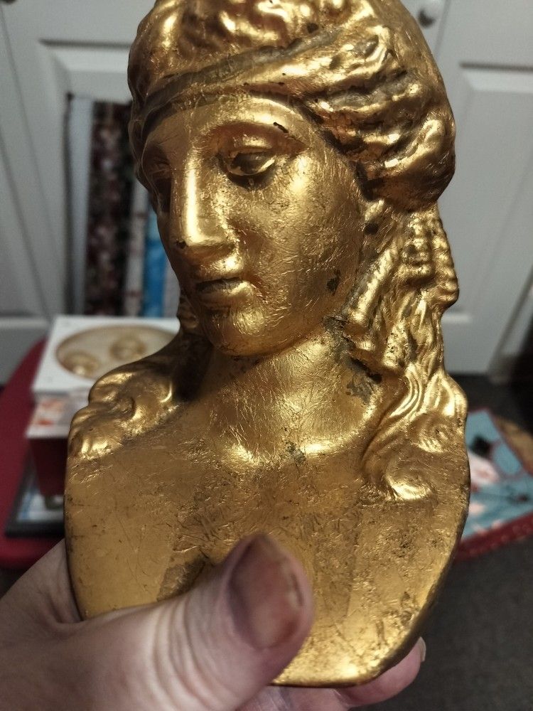 Small Gold Bust