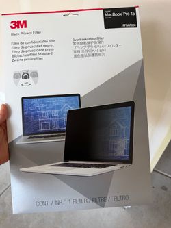 MacBook Pro 15 privacy filter