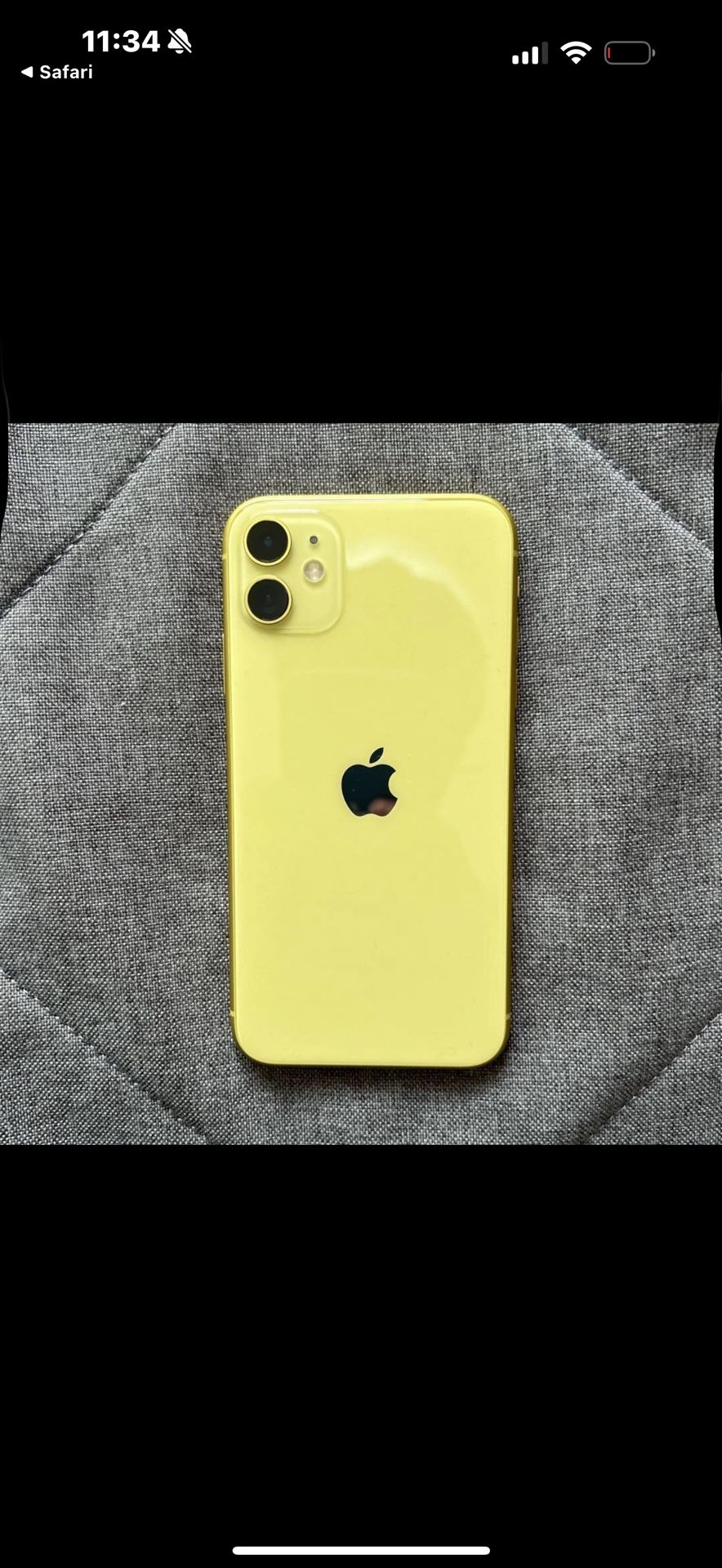 iPhone 11 64GB YELLOW