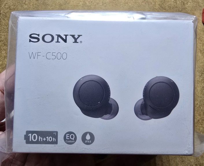 Sony Wireless Earbuds And Pod