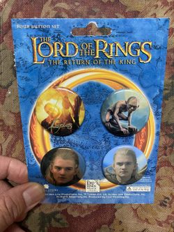 LORD OF THE RINGS PIN SET