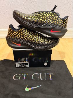 Nike G.T. Cut 4 Victor Wembanyama Gold Panther IU1961-001 Size 14M *RARE SIZE