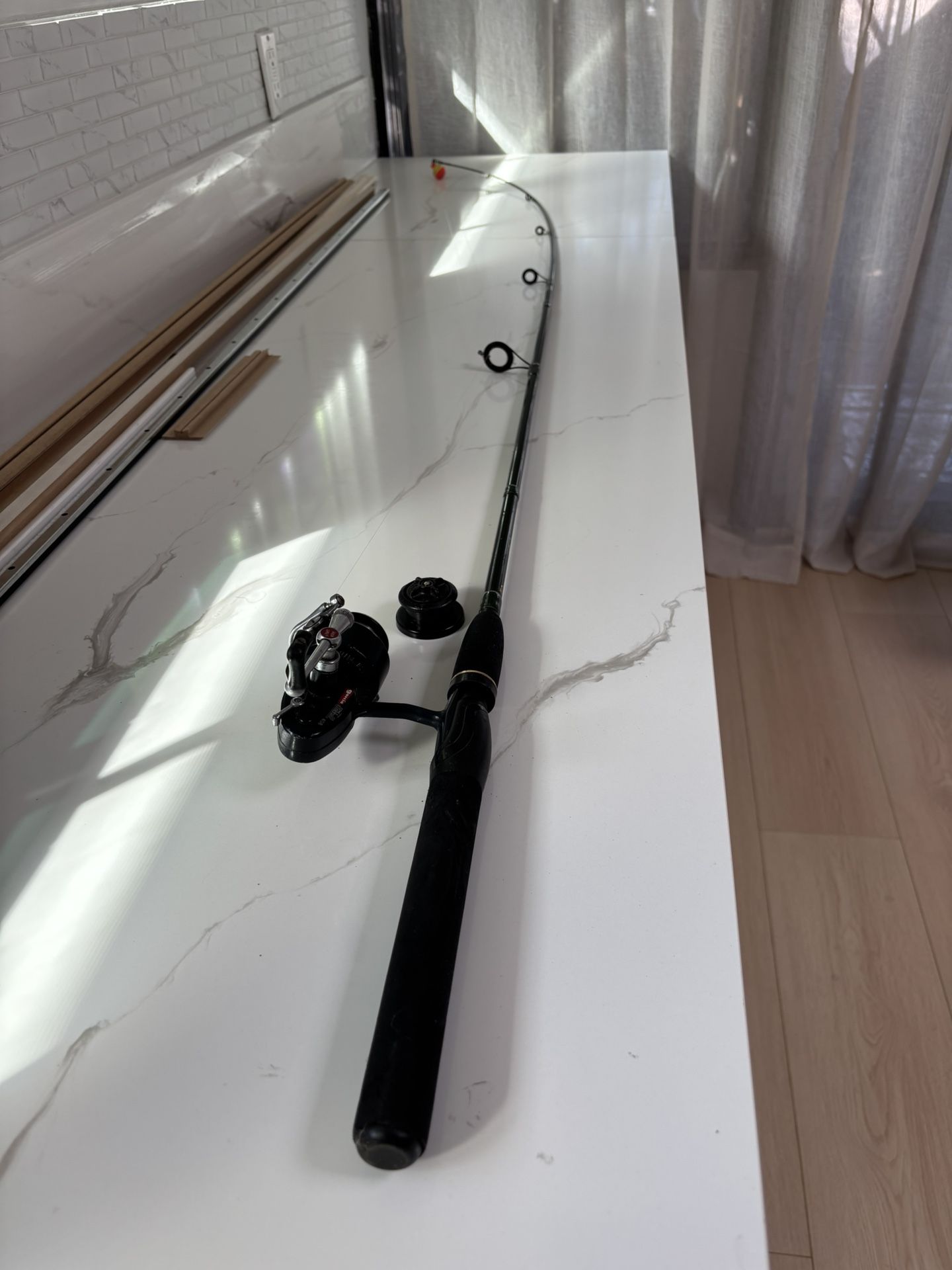 Fishing Rod, Fish Tackle Box And Other Accessories