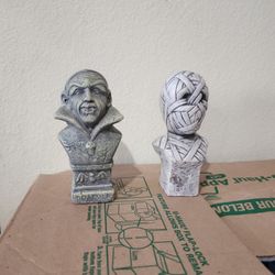 Halloween Statue Bookend Set