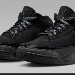 Jordan 3 Black Cat 